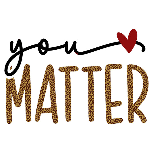 You Matter Sticker